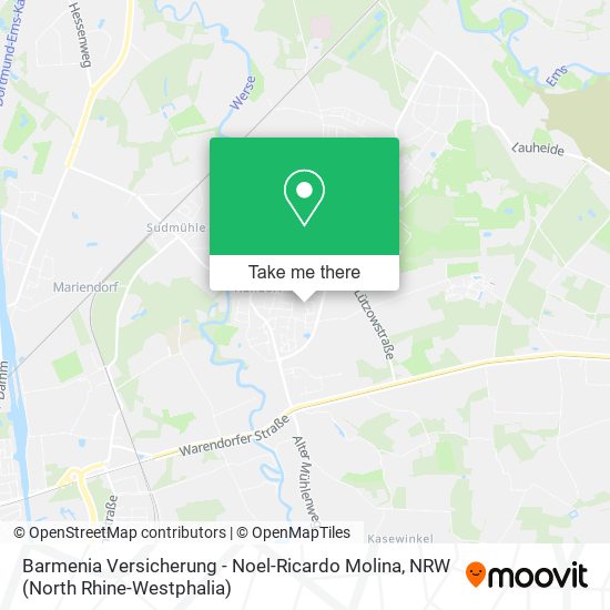 Barmenia Versicherung - Noel-Ricardo Molina map