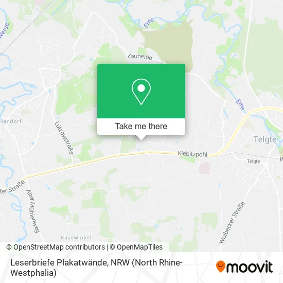 Карта Leserbriefe Plakatwände