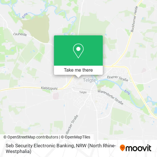 Карта Seb Security Electronic Banking