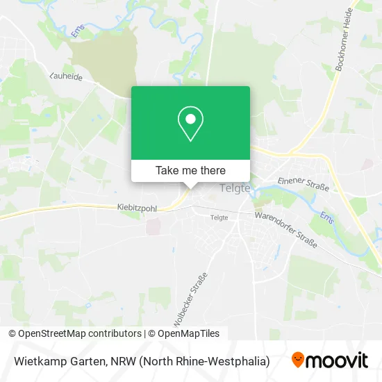 Карта Wietkamp Garten