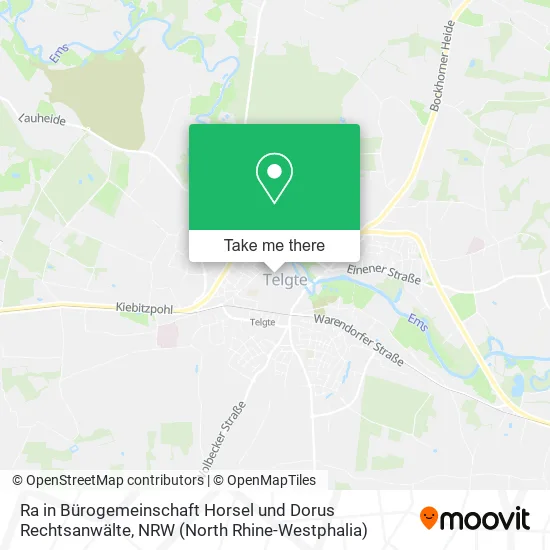 Карта Ra in Bürogemeinschaft Horsel und Dorus Rechtsanwälte
