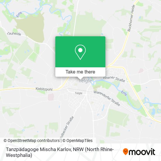 Tanzpädagoge Mischa Karlov map