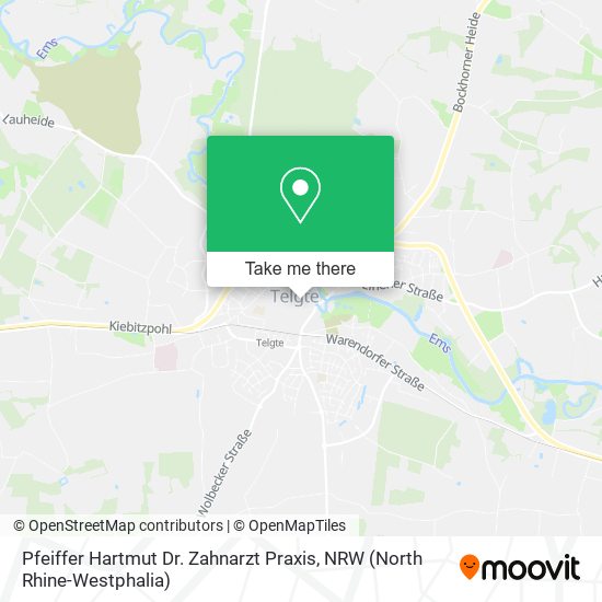 Pfeiffer Hartmut Dr. Zahnarzt Praxis map