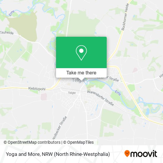 Yoga and More map