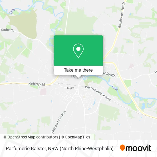 Карта Parfümerie Balster