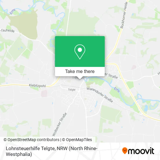 Карта Lohnsteuerhilfe Telgte