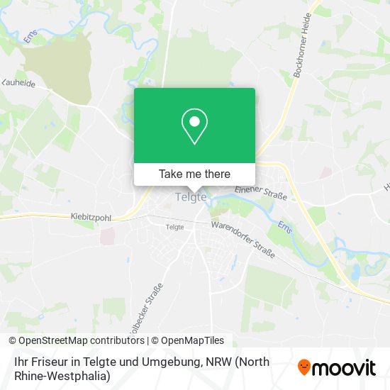 Ihr Friseur in Telgte und Umgebung map