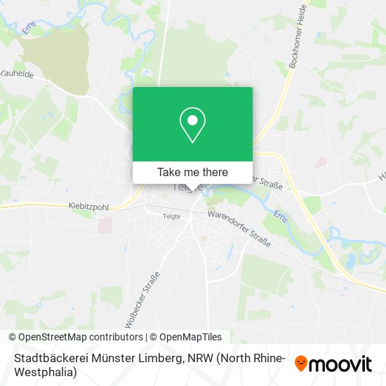 Stadtbäckerei Münster Limberg map