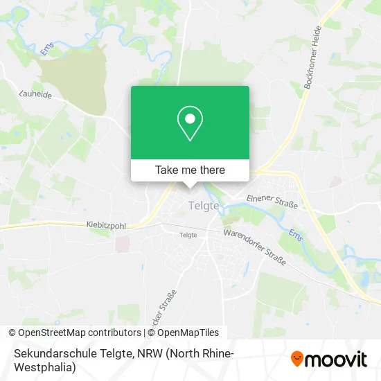 Карта Sekundarschule Telgte