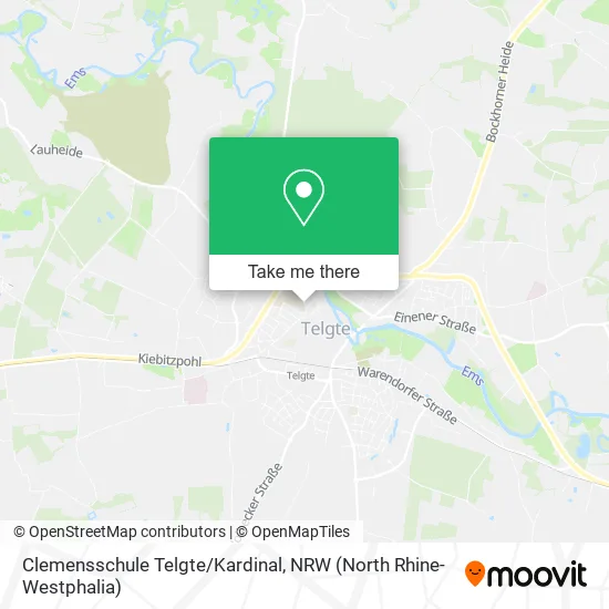 Карта Clemensschule Telgte/Kardinal