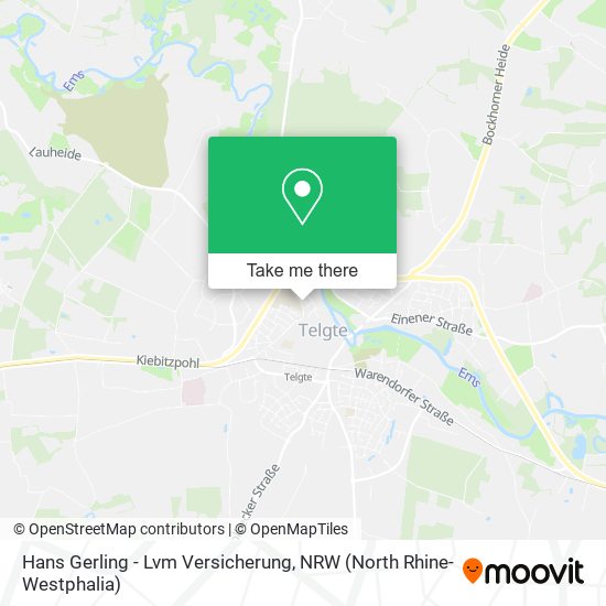 Hans Gerling - Lvm Versicherung map