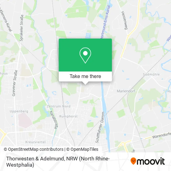 Карта Thorwesten & Adelmund