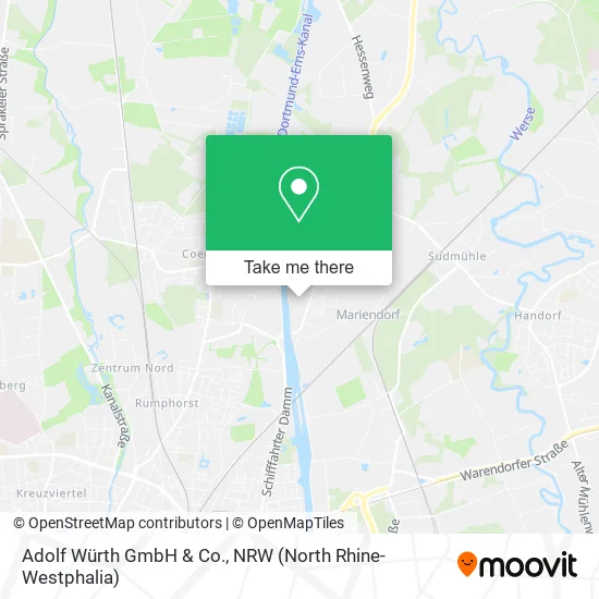 Adolf Würth GmbH & Co. map