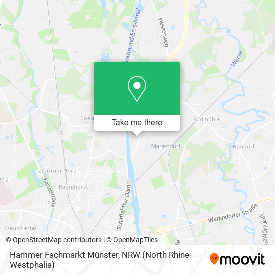 Hammer Fachmarkt Münster map