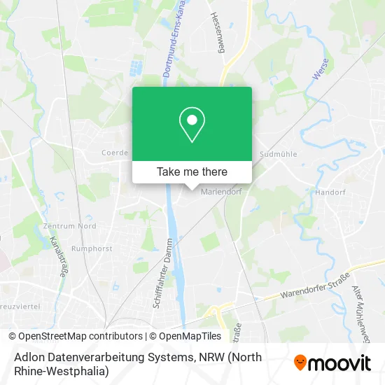 Карта Adlon Datenverarbeitung Systems