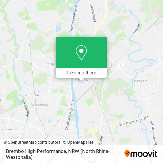 Карта Brembo High Performance