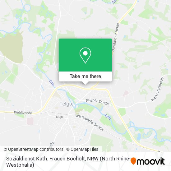 Sozialdienst Kath. Frauen Bocholt map