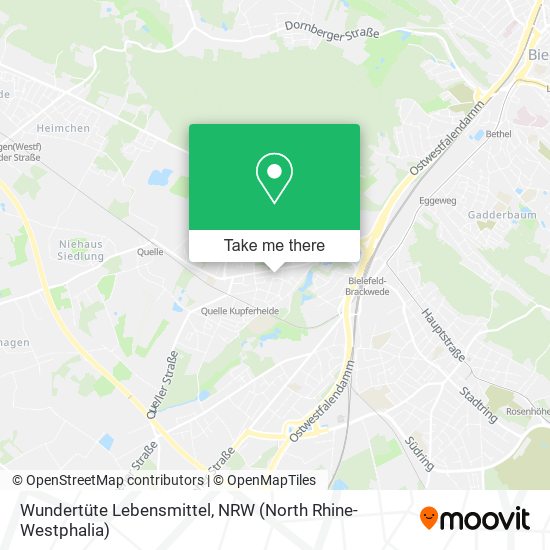 Wundertüte Lebensmittel map