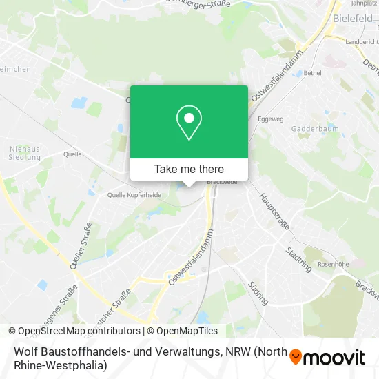 Карта Wolf Baustoffhandels- und Verwaltungs