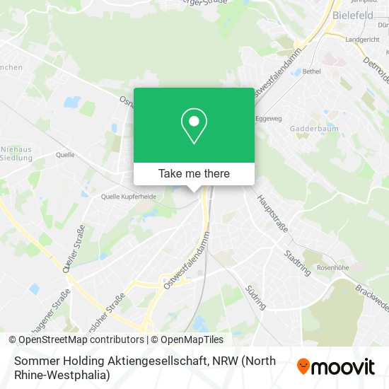 Sommer Holding Aktiengesellschaft map
