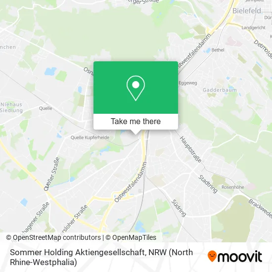 Карта Sommer Holding Aktiengesellschaft