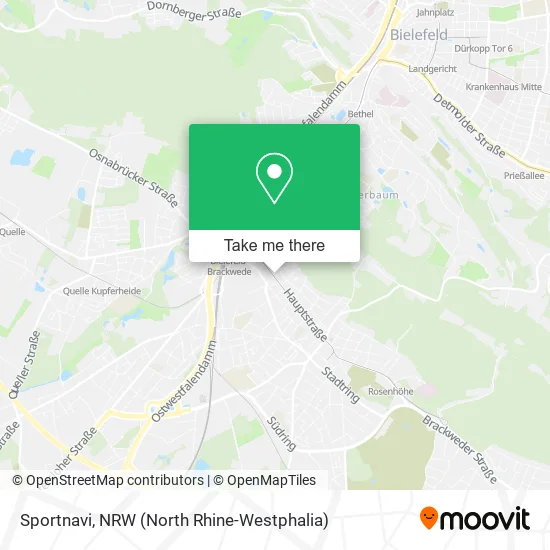 Карта Sportnavi