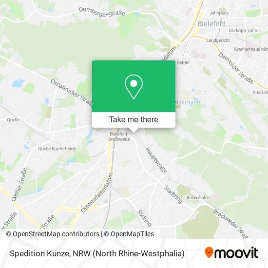 Карта Spedition Kunze
