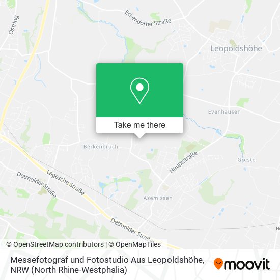 Messefotograf und Fotostudio Aus Leopoldshöhe map