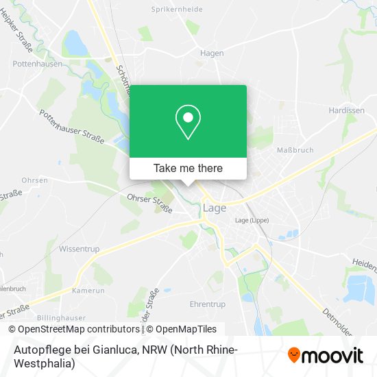 Autopflege bei Gianluca map