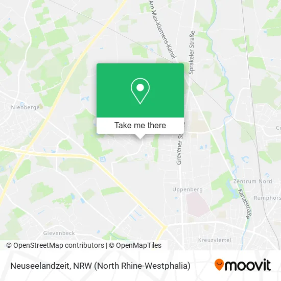 Карта Neuseelandzeit