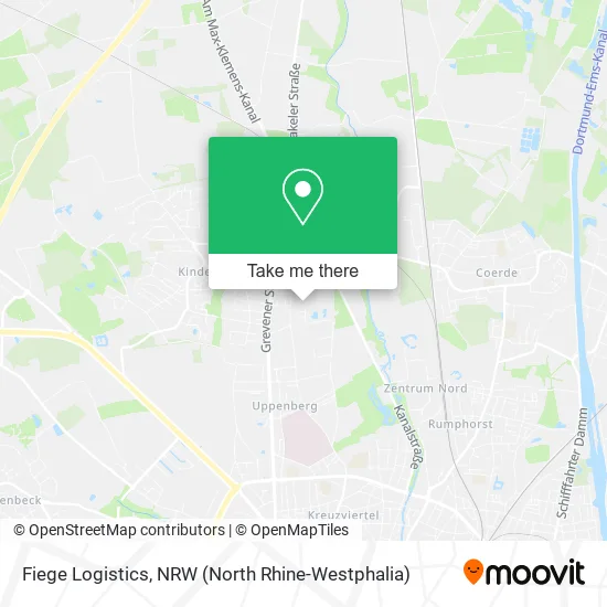 Карта Fiege Logistics