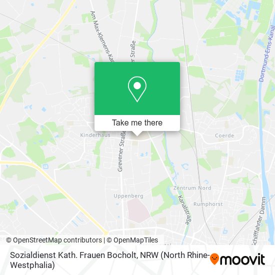 Sozialdienst Kath. Frauen Bocholt map