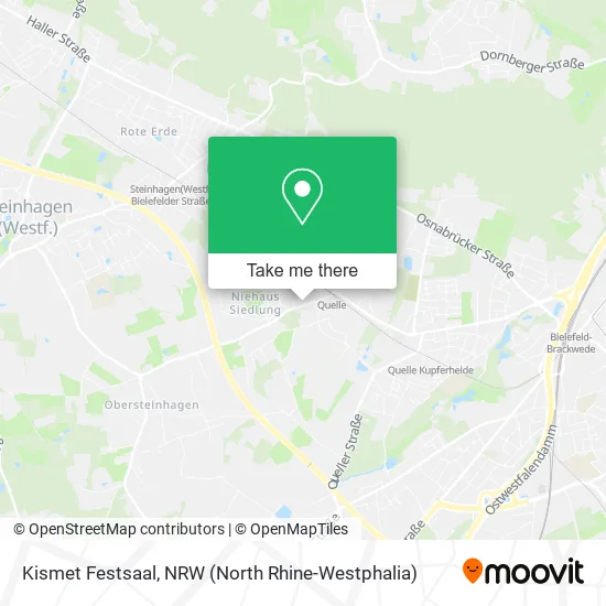 Карта Kismet Festsaal