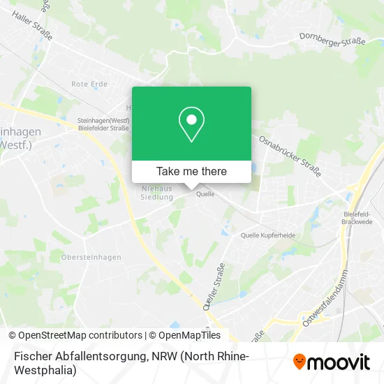 Карта Fischer Abfallentsorgung