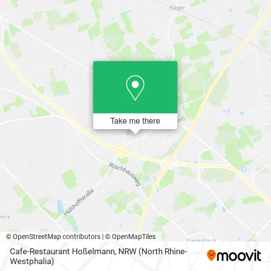 Карта Cafe-Restaurant Hoßelmann