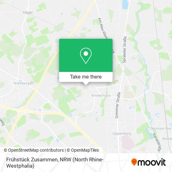 Frühstück Zusammen map
