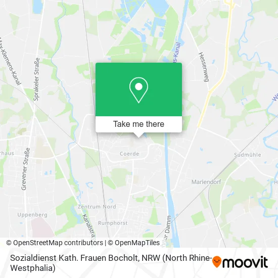Карта Sozialdienst Kath. Frauen Bocholt