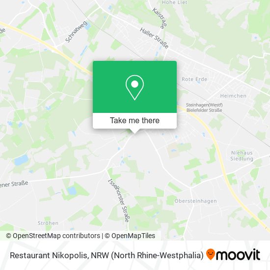 Restaurant Nikopolis map