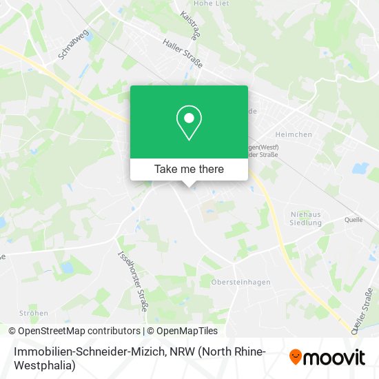 Immobilien-Schneider-Mizich map