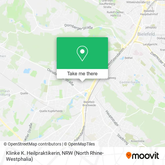 Карта Klinke K. Heilpraktikerin