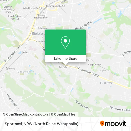 Sportnavi map