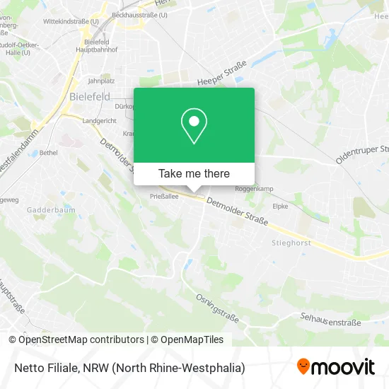 Карта Netto Filiale
