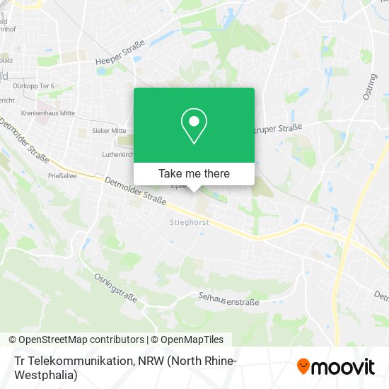 Tr Telekommunikation map