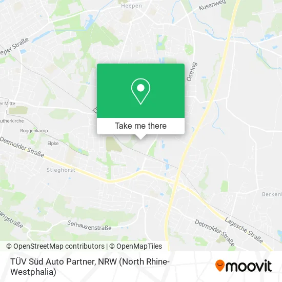 Карта TÜV Süd Auto Partner