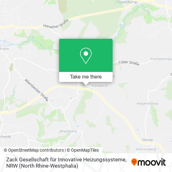 Zack Gesellschaft für Innovative Heizungssysteme map