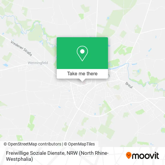 Карта Freiwillige Soziale Dienste