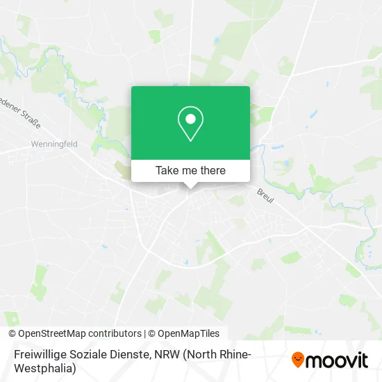 Карта Freiwillige Soziale Dienste