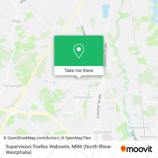 Supervision-Toelles Webseite map