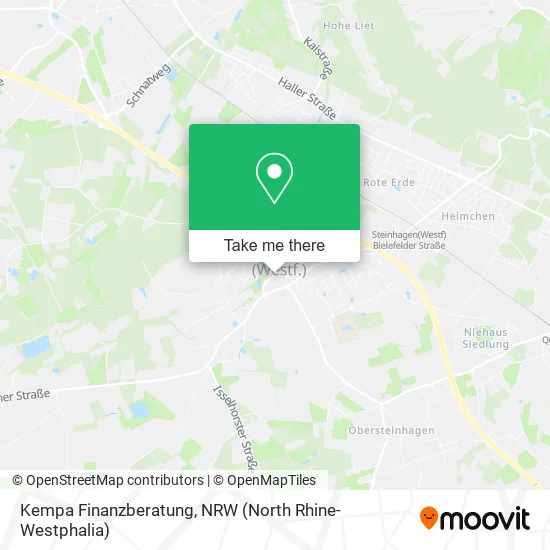 Карта Kempa Finanzberatung