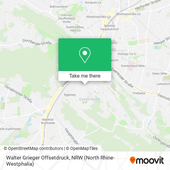 Walter Grieger Offsetdruck map